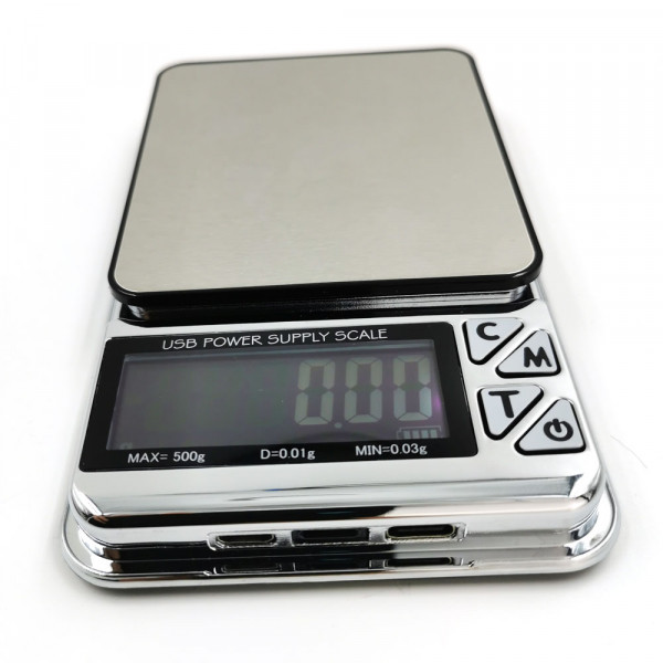 CD-123 Digitálna mikrováha do 500g/0,01g s USB napájaním CD-123 Digitálna mikrováha do 500g/0,01g s USB napájaním