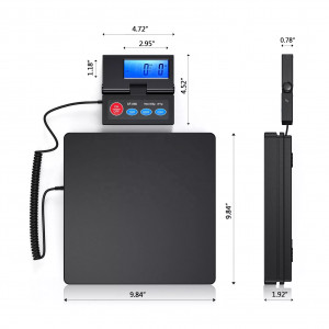 SF-890 digitálna balíková váha do 50kg / 2g čierna