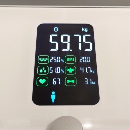 FI2019LB-B Multifunkční osobní váha do 180kg / 50g bílá - ✔️ cena, recenze | Mikrovahy.cz