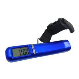 Váha na zavazadla NS-8 do 40 kg s popruhem modrá - ✔️ cena, recenze | Mikrovahy.cz