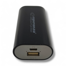 Esperanza EMP105K Powerbanka 4400mAh - černá - ✔️ cena, recenze | Mikrovahy.cz