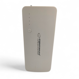 Esperanza EMP106WE Powerbanka 8000mAh - bílo-šedá - ✔️ cena, recenze | Mikrovahy.cz