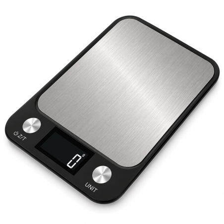 CX-2018 Digitální kuchyňská váha do 10 kg/1 g černá - ✔️ cena, recenze | Mikrovahy.cz