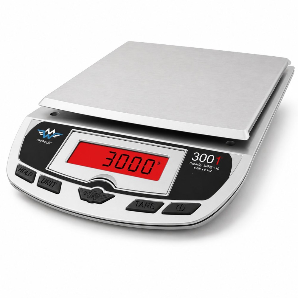 MyWeigh 3001P Stříbrná do 3000g / 1g