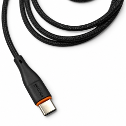 Kabel USB-A – USB-C Miccell VQ-D06, 2,4 A, 1 m, černý - ✔️ cena, recenze | Mikrovahy.cz