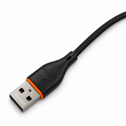 Kabel USB-A – USB-C Miccell VQ-D06, 2,4 A, 1 m, černý - ✔️ cena, recenze | Mikrovahy.cz