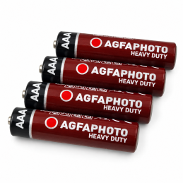 Baterie AgfaPhoto AAA/R03 4 ks (smršťovací obal) - ✔️ cena, recenze | Mikrovahy.cz